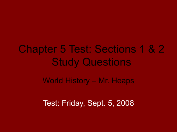 Chapter 3 mid chapter test