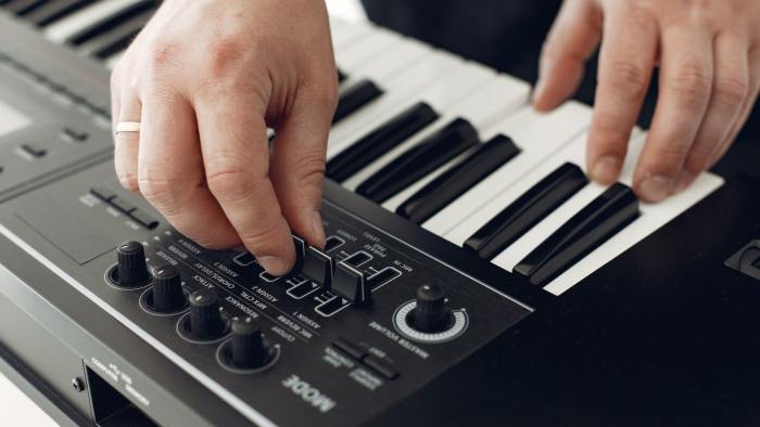 The synthesizer has virtually no standard repertoire